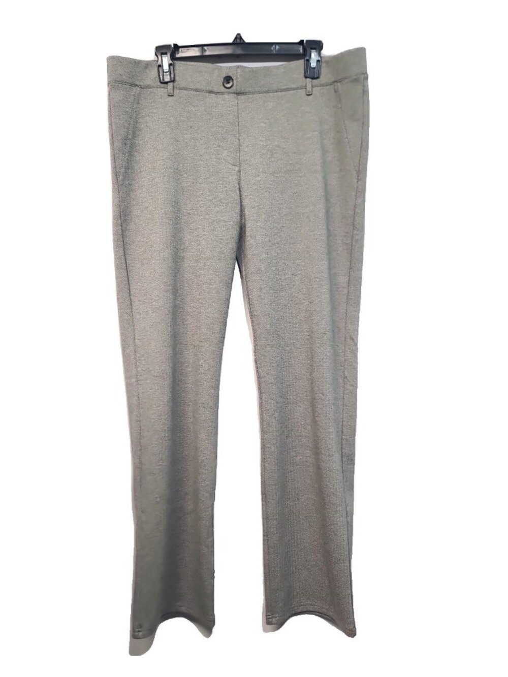 Betabrand Dress Yoga Work Pants XL Petite Green Bootcut